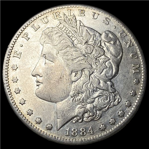1884-S Silver Morgan Dollar NEARLY  UNCIRCULATED