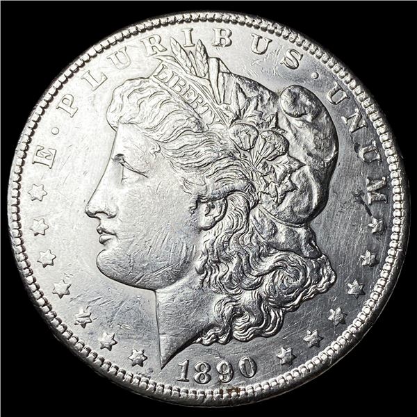1890-CC Silver Morgan Dollar CLOSELY  UNCIRCULATED