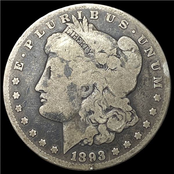 1893-CC Silver Morgan Dollar NICELY  CIRCULATED