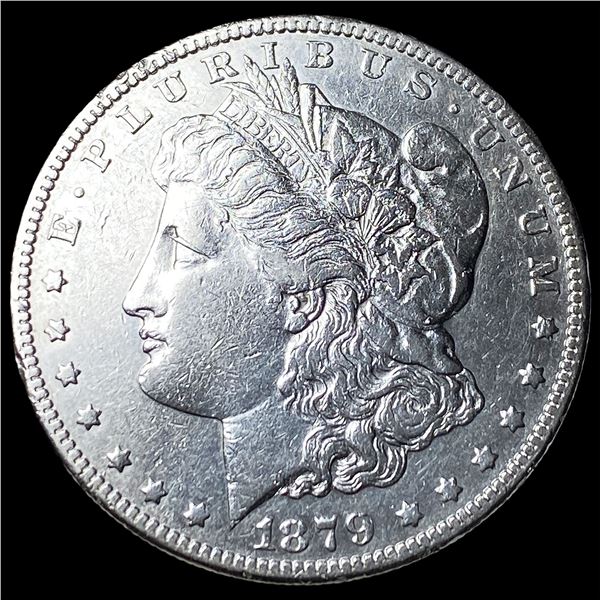 1879-S Rev 78 Silver Morgan Dollar CLOSELY UNCIRCULATED