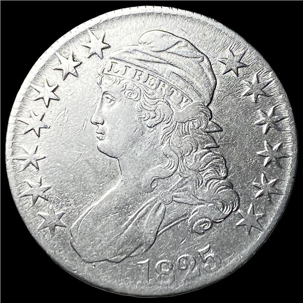1825 Capped Bust Half Dollar NEARLY  UNCIRCULATED