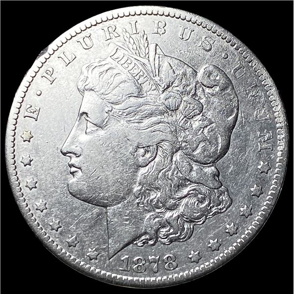 1878-CC Silver Morgan Dollar NEARLY UNCIRCULATED