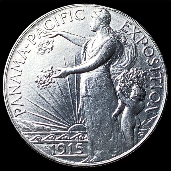 1915-S Silver Panama-Pacific Half Dollar UNCIRCULATED