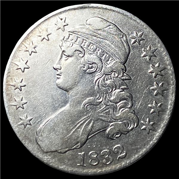 1832 Capped Bust Half Dollar CLOSELY  UNCIRCULATED