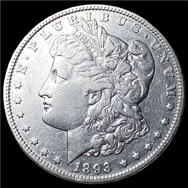 1893 Silver Morgan Dollar CLOSELY UNCIRCULATED