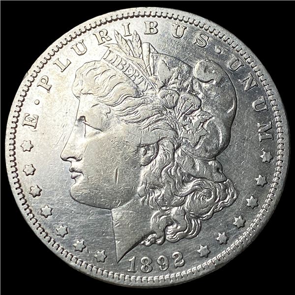 1892-S Silver Morgan Dollar NEARLY  UNCIRCULATED