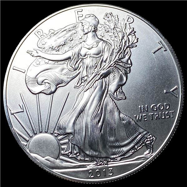 2013 1oz Silver American Eagle $1 SUPERB GEM BU
