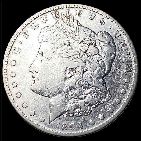 1894-S Silver Morgan Dollar NEARLY  UNCIRCULATED