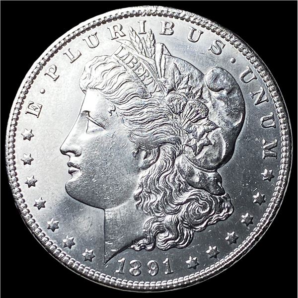 1891 Silver Morgan Dollar UNCIRCULATED