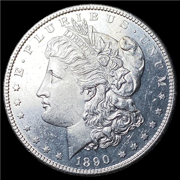 1890-S Silver Morgan Dollar CHOICE BU