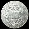 Image 2 : 1854 Silver Three-Cent Piece CLOSELY  UNCIRCULATED