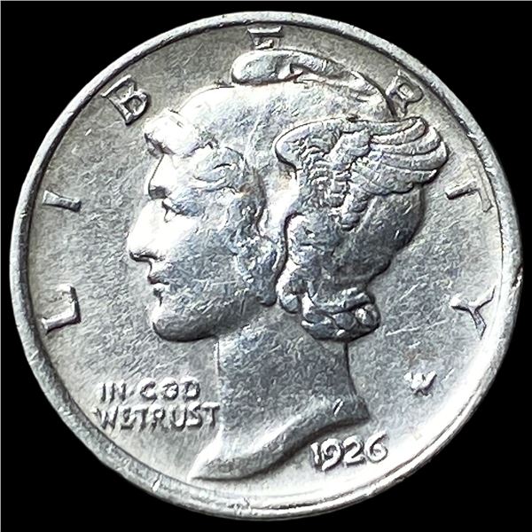 1926-D Silver Mercury Dime CLOSELY UNCIRCULATED
