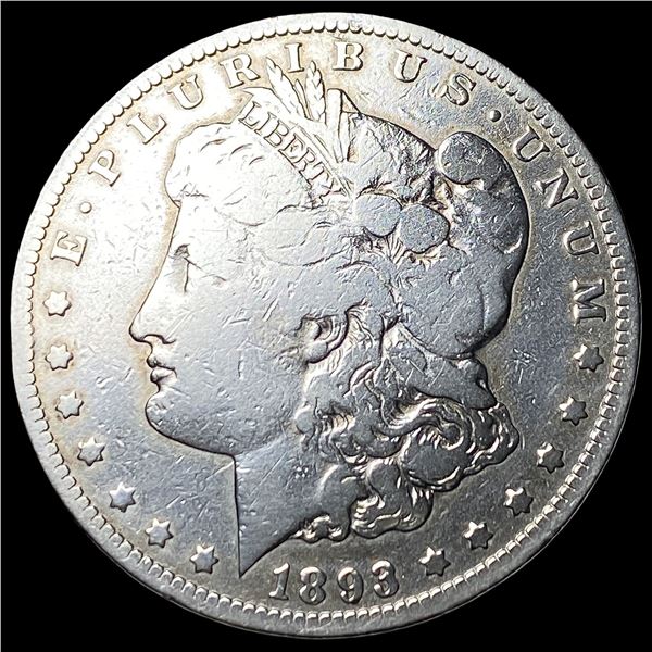 1893-CC Silver Morgan Dollar NICELY  CIRCULATED