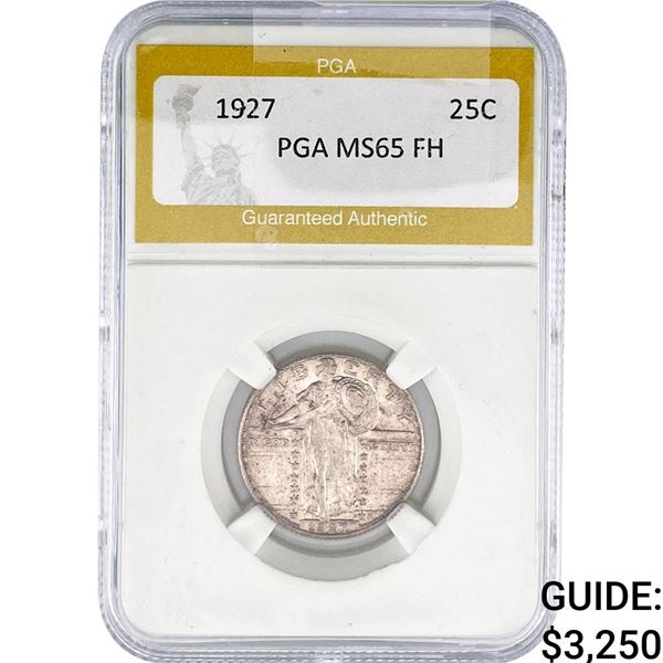 1927 Standing Liberty Quarter PGA MS65 FH