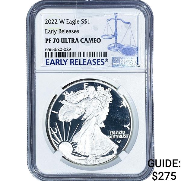 2022-W Silver Eagle NGC PF70 Ultra Cameo