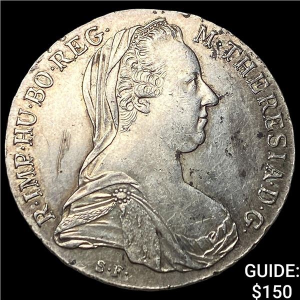 1780 Austria Silver Thaler