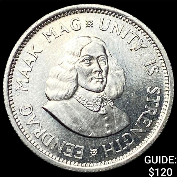 1964 South Africa Silver 10 Cents