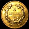 Image 2 : 1857 $3 Gold Piece UNCIRCULATED
