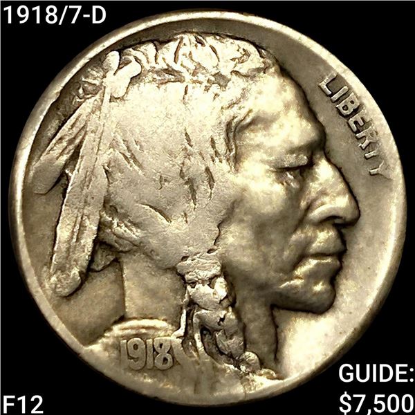1918/7-D Buffalo Nickel NICELY CIRCULATED