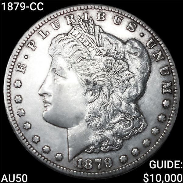 1879-CC Morgan Silver Dollar CLOSELY UNCIRCULATED