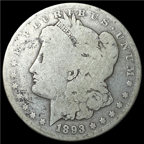 1893-CC Silver Morgan Dollar NICELY  CIRCULATED