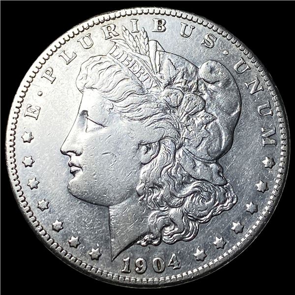1904-S Silver Morgan Dollar NEARLY  UNCIRCULATED