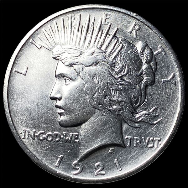 1921 Silver Peace Dollar CLOSELY UNCIRCULATED