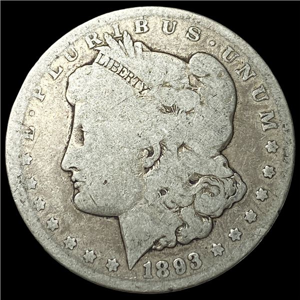 1893-CC Silver Morgan Dollar NICELY  CIRCULATED