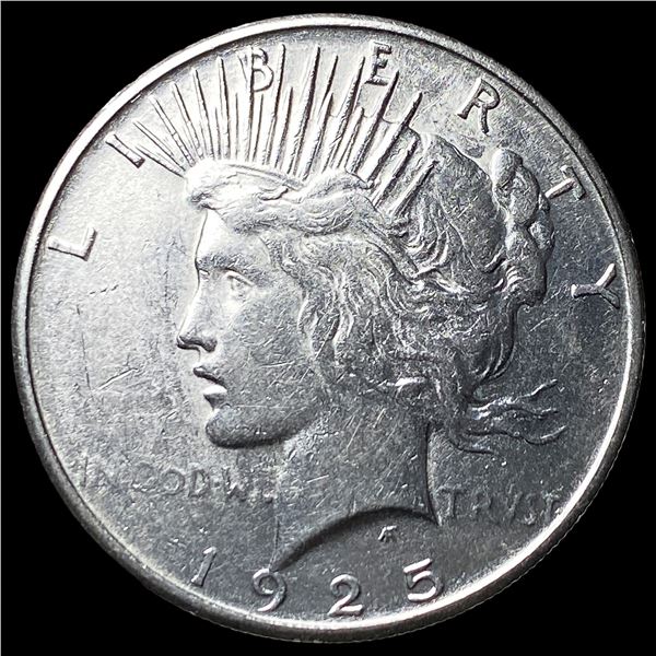 1925-S Peace Silver Dollar CLOSELY UNCIRCULATED