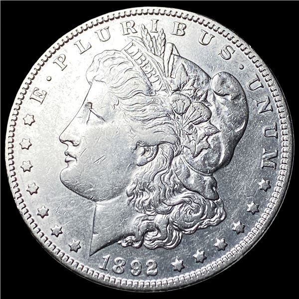 1892 Morgan Silver Dollar CLOSELY  UNCIRCULATED