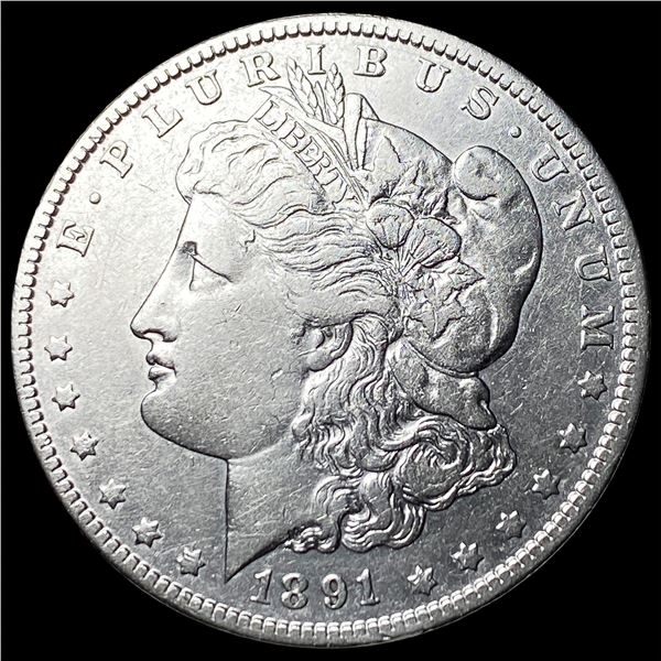 1891-O Silver Morgan Dollar NEARLY  UNCIRCULATED