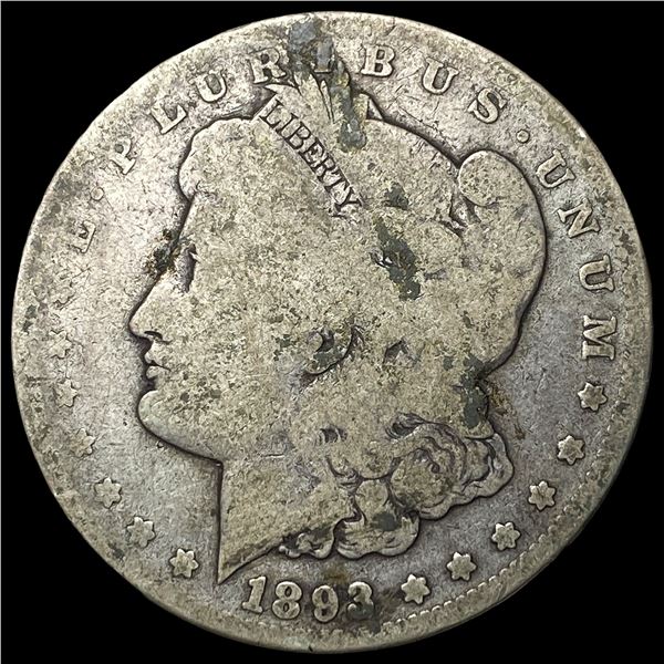 1893-CC Silver Morgan Dollar NICELY  CIRCULATED
