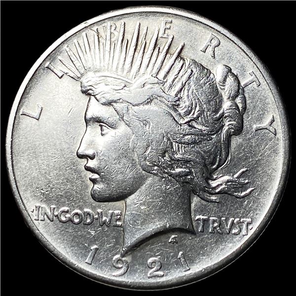 1921 Silver Peace Dollar CLOSELY UNCIRCULATED