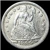 Image 1 : 1854 Arrows Seated Liberty Dime CLOSELY  UNCIRCULATED