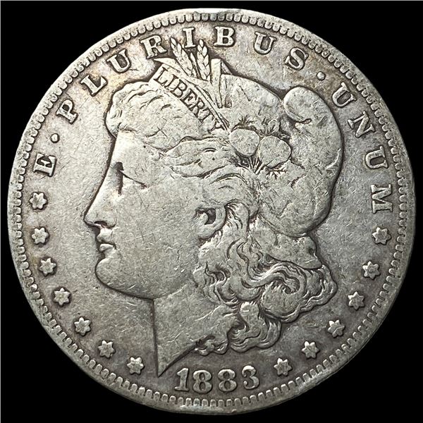 1883-CC Silver Morgan Dollar LIGHTLY  CIRCULATED