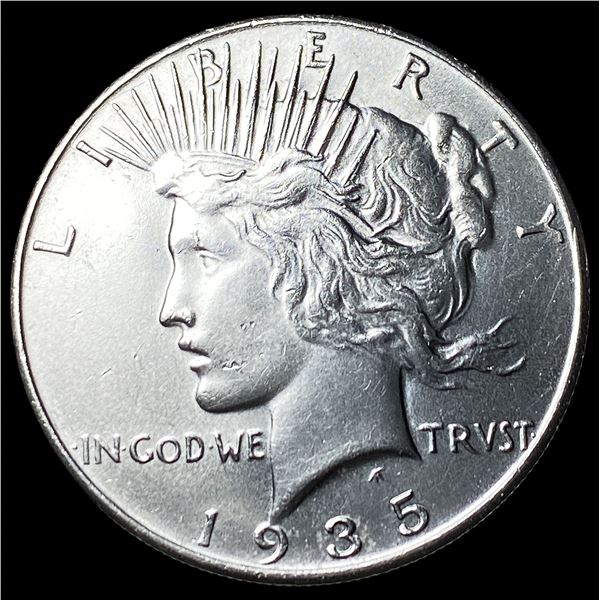 1935 Silver Peace Dollar UNCIRCULATED