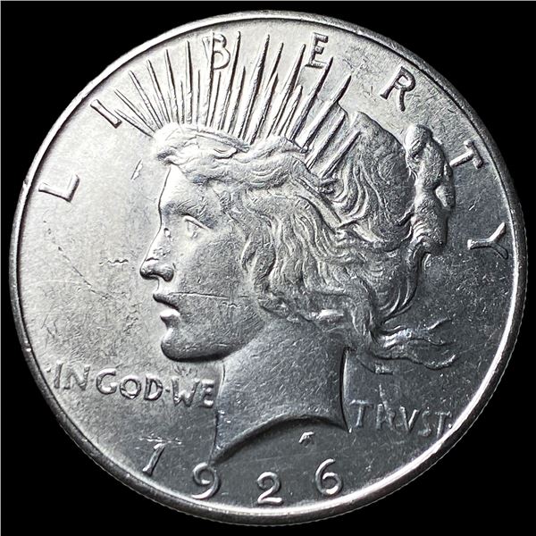 1926-S Silver Peace Dollar CLOSELY UNCIRCULATED
