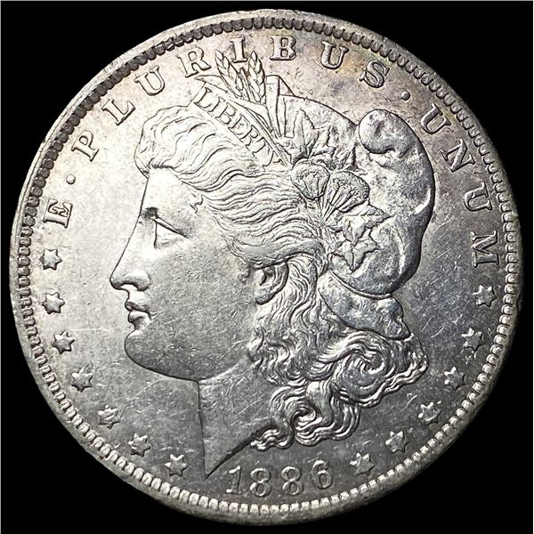 1886-O Silver Morgan Dollar CLOSELY  UNCIRCULATED