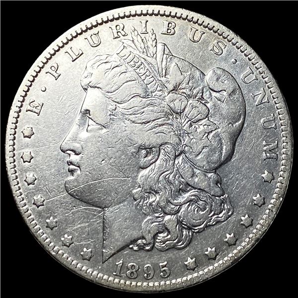 1895-O Silver Morgan Dollar NEARLY  UNCIRCULATED