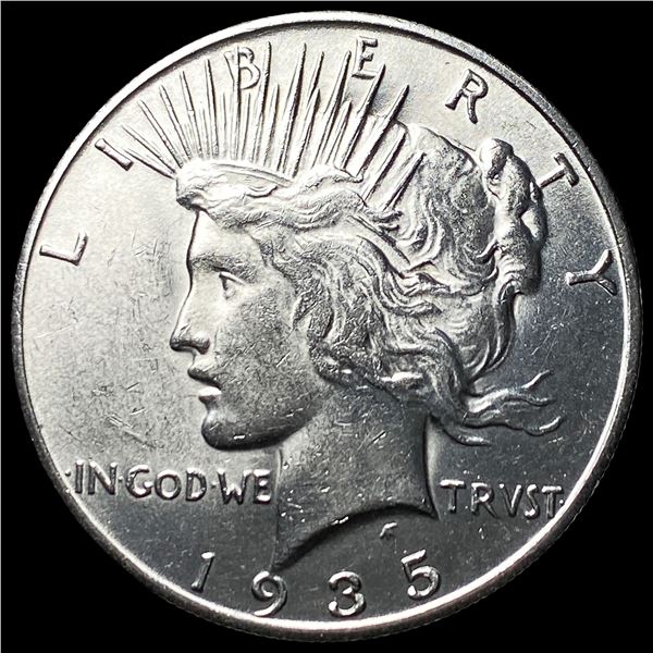 1935-S Silver Peace Dollar UNCIRCULATED