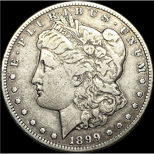 1899-S Silver Morgan Dollar ABOUT  UNCIRCULATED
