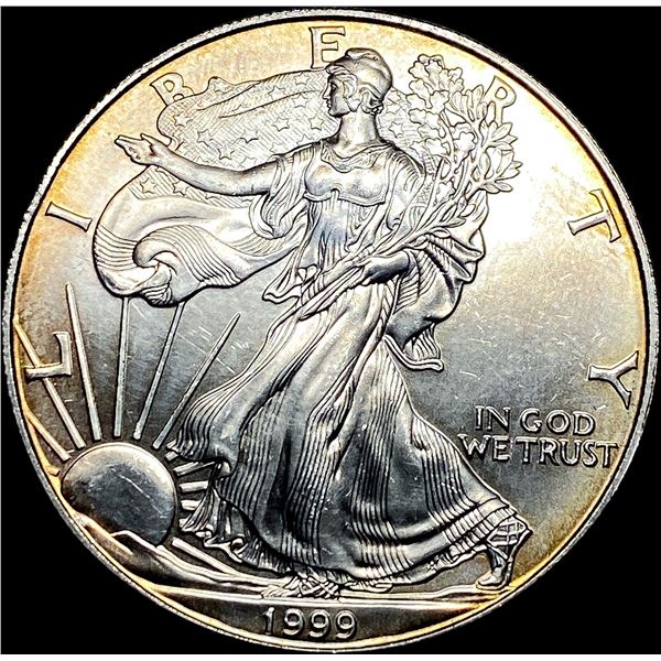 1999 1 oz Silver American Eagle $1 GEM BU