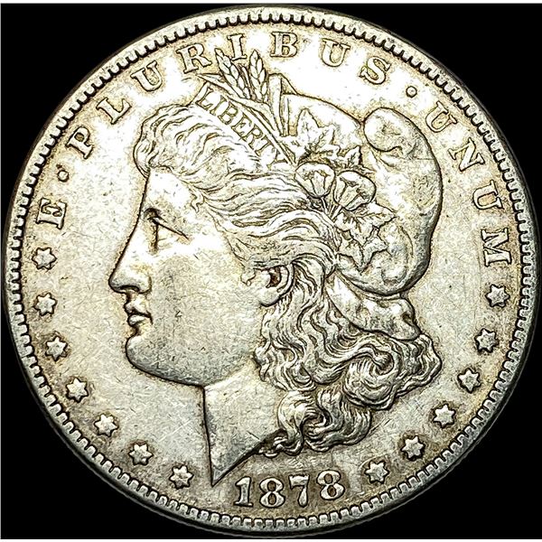 1878-CC Silver Morgan Dollar NEARLY  UNCIRCULATED