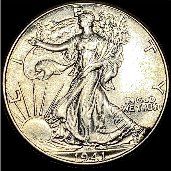 1941 Silver Walking Liberty Half Dollar  UNCIRCULATED