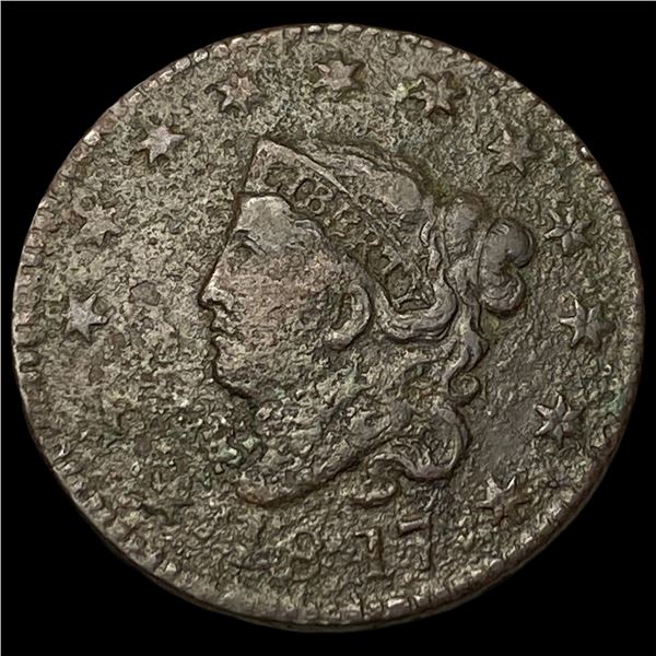 1817 Coronet Head Large Cent HIGH GRADE