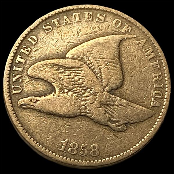 1858 Flying Eagle Cent LIGHTLY CIRCULATED