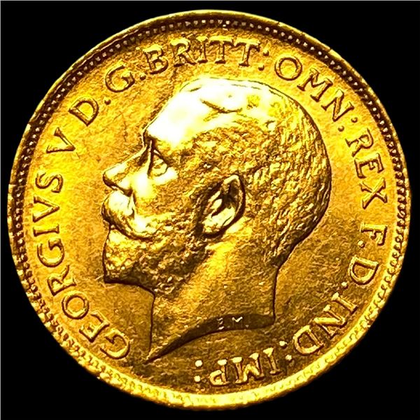 1915 Great Britain Gold Sovereign UNCIRCULATED
