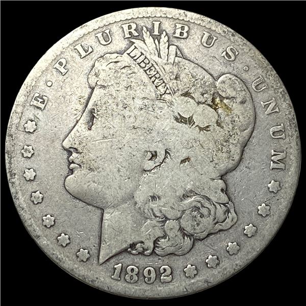 1892-S Morgan Silver Dollar NICELY CIRCULATED