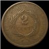 Image 2 : 1865 Two-Cent Piece NICELY CIRCULATED