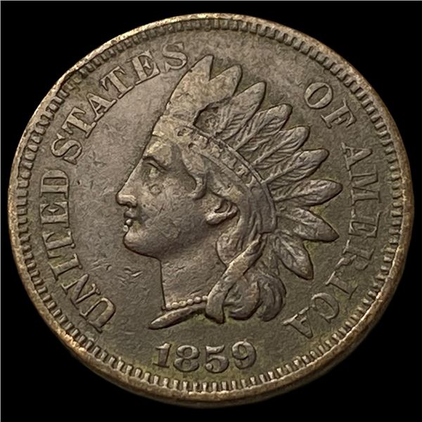 1859 Indian Head Cent NEARLY UNCIRCULATED